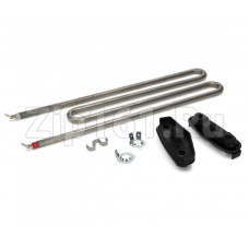 ТЭН 2100W-230v MIELE, комплект 2 резинки (с отверстием и без) MI5106