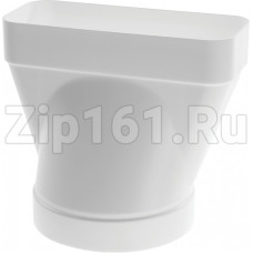 Переходник для плоского/круглого вентиляционного канала 150 мм, для вытяжки Bosch 00571653