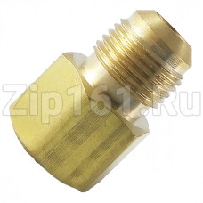 DJ - M 3/8 - F 1/4 (5/16) Штуцер переходной (М - наружняя, F - внутренняя) DJ - M 3/8 - F 1/4 (5/16) Штуцер переходной (М - наружняя, F - внутренняя)