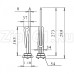 ТЭН Unival для водонагревателя (RCT, 1 1/4, 2500W, D48, M6, L273) Италия