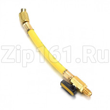 Заправочный шланг с шаровым краном 20см, 800PSI DSZH R410-YV Заправочный шланг с шаровым краном 20см, 800PSI DSZH R410-YV