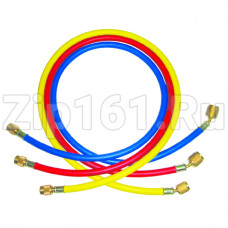 Набор заправочных шлангов 3шт 150см, 600PSI (R22, R134, R404, R410) DSZH CT-360-RYB-P Набор заправочных шлангов 3шт 150см, 600PSI (R22, R134, R404, R410) DSZH CT-360-RYB-P