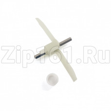 Ось-лопасть резки кухонного комбайна с комплектом лезвий (2 шт., адаптируемый, универс.) — Bosch 00630760