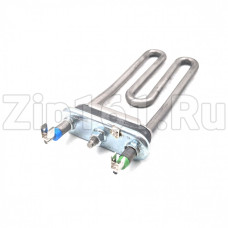 Тэн 1700W слегка изогнут, без отверстия под датчик L=170mm, резинка ровная, сдвоенные клеммы, 066086