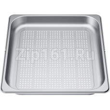 Перфорированный противень из нержавеющей стали для духовки Bosch 11027160