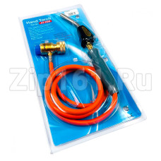 Газовая горелка для пайки HT-3SW пьезо-поджиг, со шлангом Газовая горелка для пайки HT-3SW пьезо-поджиг, со шлангом