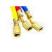 Набор шлангов 3шт 180см, 500PSI (R12, R22, R134a, R404, R407) SKV CH500-72 Набор шлангов 3шт 180см, 500PSI (R12, R22, R134a, R404, R407) SKV CH500-72