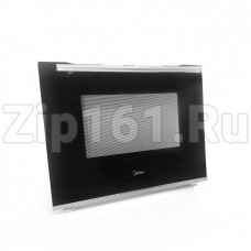 Дверь духового шкафа в сборе Midea 12971100A47571+12971100A68600+12971100A68744
