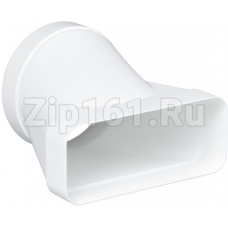 Переходник для плоского/круглого вентиляционного канала 125 мм, для вытяжки Bosch 00571647