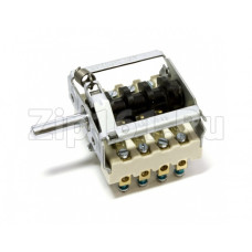 Переключатель духовки универсальный 49.42015.000 16A, 250V, 4 позиции Переключатель духовки универсальный 49.42015.000 16A, 250V, 4 позиции