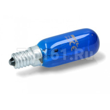 Лампа синяя для холодильника T25L E14 40W SKL