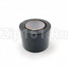 Лента ПВХ безклеевая, 50мм x 18м черная