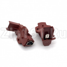 Щетки угольные в корпусе рыжие, Indesit 196539 (пара) Оригинал