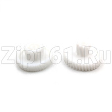 Блок шестеренок мясорубки Philips, Zelmer, Redmond PH009, ZL011, RD006, VS009, CAM002 (2шт, D=66/23 H=32/13 d=7, D=62/32 H=28/11 d=7mm)