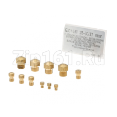 Комплект форсунок для сжиженного газа, G30/31, для встраиваемых газовых, варочных панелей Bosch 00424220