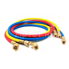 Набор шлангов 3шт 120см, 600PSI (R-134, R-404, R-407) DSZH DS 48600