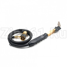 Газовая горелка МАПП с пьезоподжигом с шлангом 2 сопла 1,5 м. (чёрный) HT-2C Газовая горелка МАПП с пьезоподжигом с шлангом 2 сопла 1,5 м. (чёрный) HT-2C