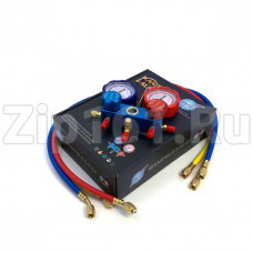 Манометрическая станция CT-236G-R134a(R22,R404,R134,R410) с 3 шлангами 0,9м Манометрическая станция CT-236G-R134a(R22,R404,R134,R410) с 3 шлангами 0,9м