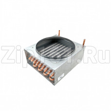 Конденсатор 2134 под вентилятор 10Вт Q=1,41 кВт, под крыльчатку и решетку 230мм Конденсатор 2134 под вентилятор 10Вт Q=1,41 кВт, под крыльчатку и решетку 230мм