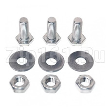 Крепеж для крестовин барабана (винт M10x25 гайка шайба-3шт) Indesit C00040130 cod191