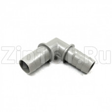 Переходной штуцер угловой шланга стиральной машины D17x17