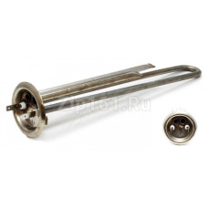 Тэн для водонагревателя 1300W D-64мм, H-320мм Нержавеющая сталь Тэн для водонагревателя 1300W D-64мм, H-320мм Нержавеющая сталь