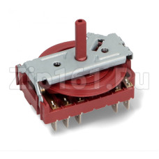 Переключатель духовки 6 позиций шток 23мм плиты Teka 3140109 Gottak 7605110