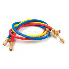 Набор шлангов 3шт 90см, 800PSI (R22, R404, R134, R410) DSZH CT-336-RYB-H
