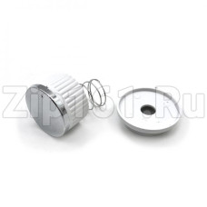 Ручки плиты с пружинкой БЕЛЫЕ с хром.накладкой универсальные Ручки плиты с пружинкой БЕЛЫЕ с хром.накладкой универсальные