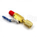 Вентиль шаровый CBFF-1 1/4"SAE F x 1/4"SAE M для заправочных шлангов