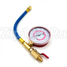 Коллектор заправки автокониционера (R22,R134a,R410A) 1/4 шланг 1.8м Коллектор заправки автокониционера (R22,R134a,R410A) 1/4 шланг 1.8м