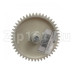 Шестерня для мясорубки Delfa/Saturn с металлическим валом, Д-82мм, зубья-46шт (прямые), Н вала-82мм 41.121-VIT