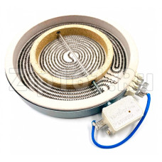 Электрическая конфорка 2-х зонная, 1700/700 Вт, Indesit C00264701