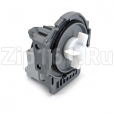 Насос Hanyu 9011229 30W, круглый, 4 защелки, клеммы назад ПММ Gorenje Hansa Midea 674000600154