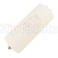 Конденсатор пусковой 100 мкФ, 450V, с креплением винт SKL