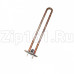 Тэн для водонагревателя 700W, медь, резьба под анод М4, Термекс COPPER 500, D-64мм, H-250мм Тэн для водонагревателя 700W, медь, резьба под анод М4, Термекс COPPER 500, D-64мм, H-250мм