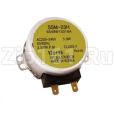 Мотор поддона для микроволновых СВЧ печей LG 6549W1S018A 3W 2.5/3 r.p.m Мотор поддона для микроволновых СВЧ печей LG 6549W1S018A 3W 2.5/3 r.p.m