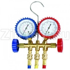 Коллектор 2-х вентильный FC(CT)-636G R22,134,404 в комплекте шланги 3 шт 90см