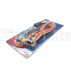 Газовая горелка HT-D3SW МАПП с пьезоподжигом, со шлангом 1,5м Газовая горелка HT-D3SW МАПП с пьезоподжигом, со шлангом 1,5м