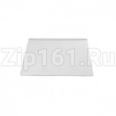 Полка стекло с обрамлением узкая (390х300мм) Бирюса Б000002000002