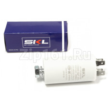Конденсатор пусковой 8 мкФ, 450V, с креплением винт SKL