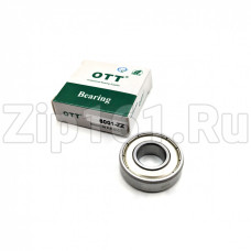 Подшипник 6001 ZZ OTT 12x28x8мм