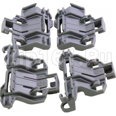 Подшипники для складной гребенки нижней корзины для посуды для, посудомоечных машин, комплект Bosch 00632373