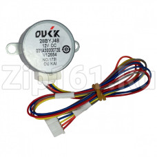 Шаговый Мотор Haier A001A3000072E Вал (D-5мм, Н-9мм), Корпус (Н-19мм), 12V Шаговый Мотор Haier A001A3000072E Вал (D-5мм, Н-9мм), Корпус (Н-19мм), 12V