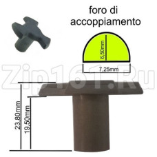 Коплер для СВЧ H=23.4мм De Longhi 537301Candy 91969618 537301 91969618 Коплер для СВЧ H=23.4мм De Longhi 537301Candy 91969618 537301 91969618