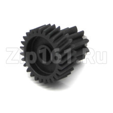 Шестерня для мясорубки Braun G1100/G1300/G1500, Д-49/31мм, зубья 27/10шт. (Косой/прямой)  27.102-BRN, черная