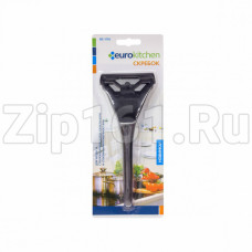 Скребок для чистки стеклокерамики, черный Eurokitchen RS-11N Скребок для чистки стеклокерамики, черный Eurokitchen RS-11N
