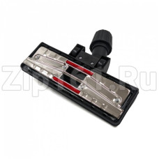 Щетка для пылесоса универсальная (резиновый зажим, с закрытыми колесами) 32-35мм Щетка для пылесоса универсальная (резиновый зажим, с закрытыми колесами) 32-35мм